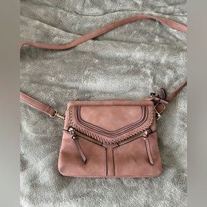 Target pink crossbody bag
